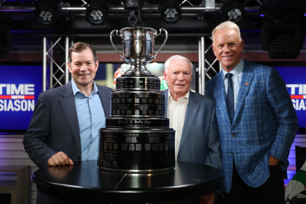 Mike Richter and Patrick Kelly